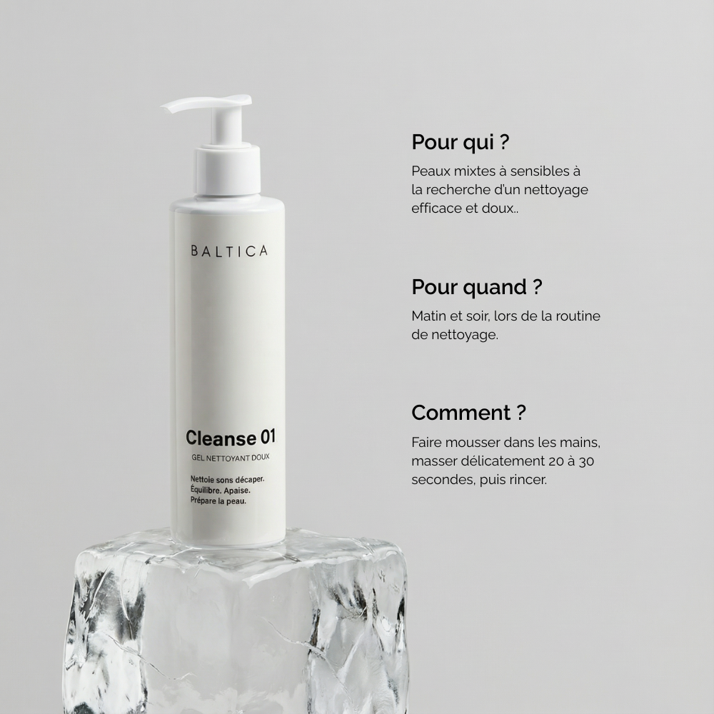 Cleanse 01 - Gel clarifiant